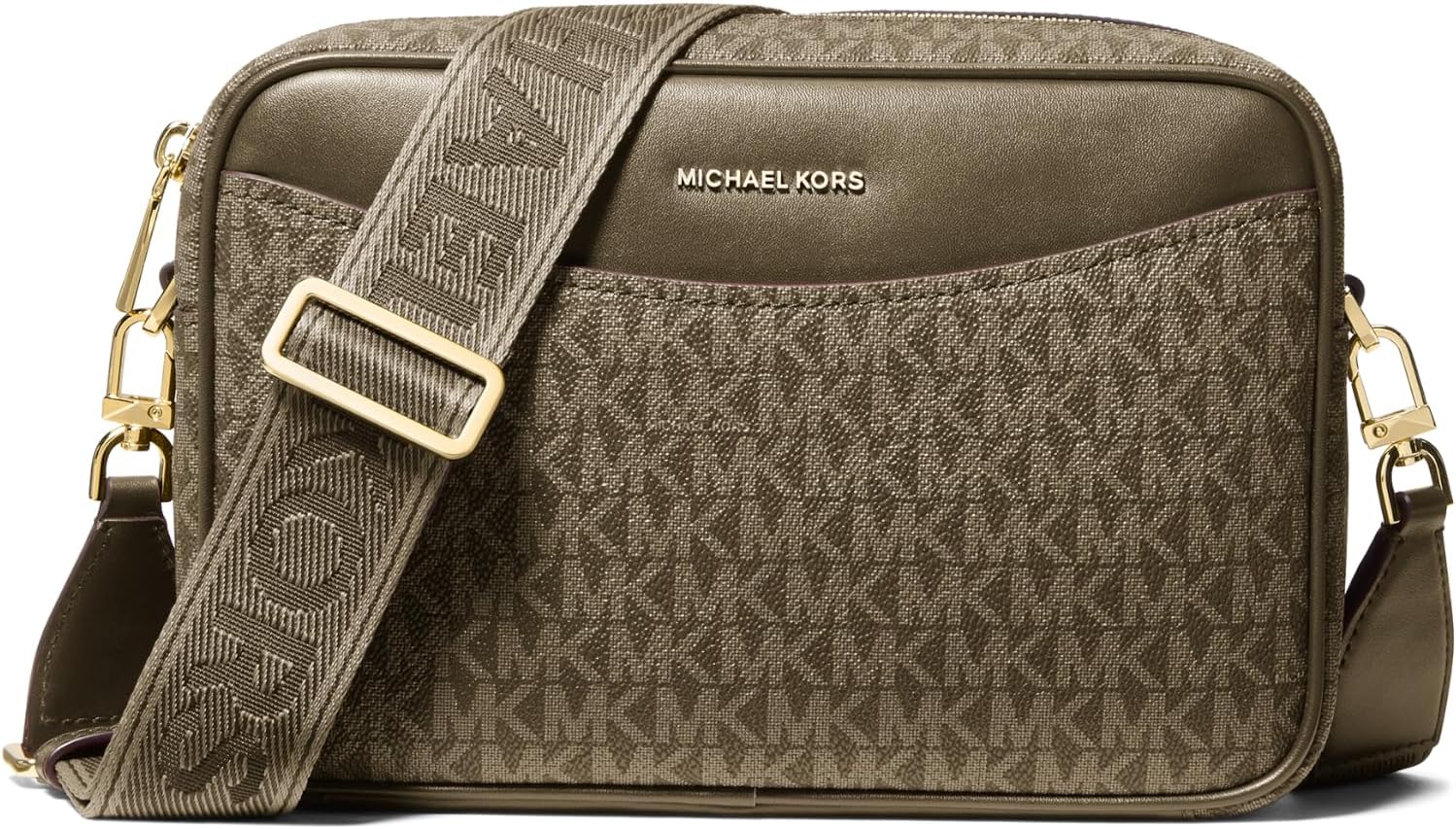 BOLSO CRUZADO GRANDE MICHAEL KORS BEV PARA MUJER - 1