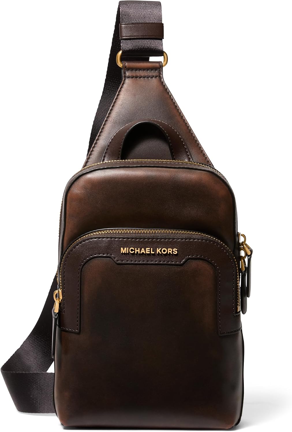 BOLSO TIPO SLING MICHAEL KORS HUDSON PARA HOMBRE MEDIANO DOBLE CIERRE - 1