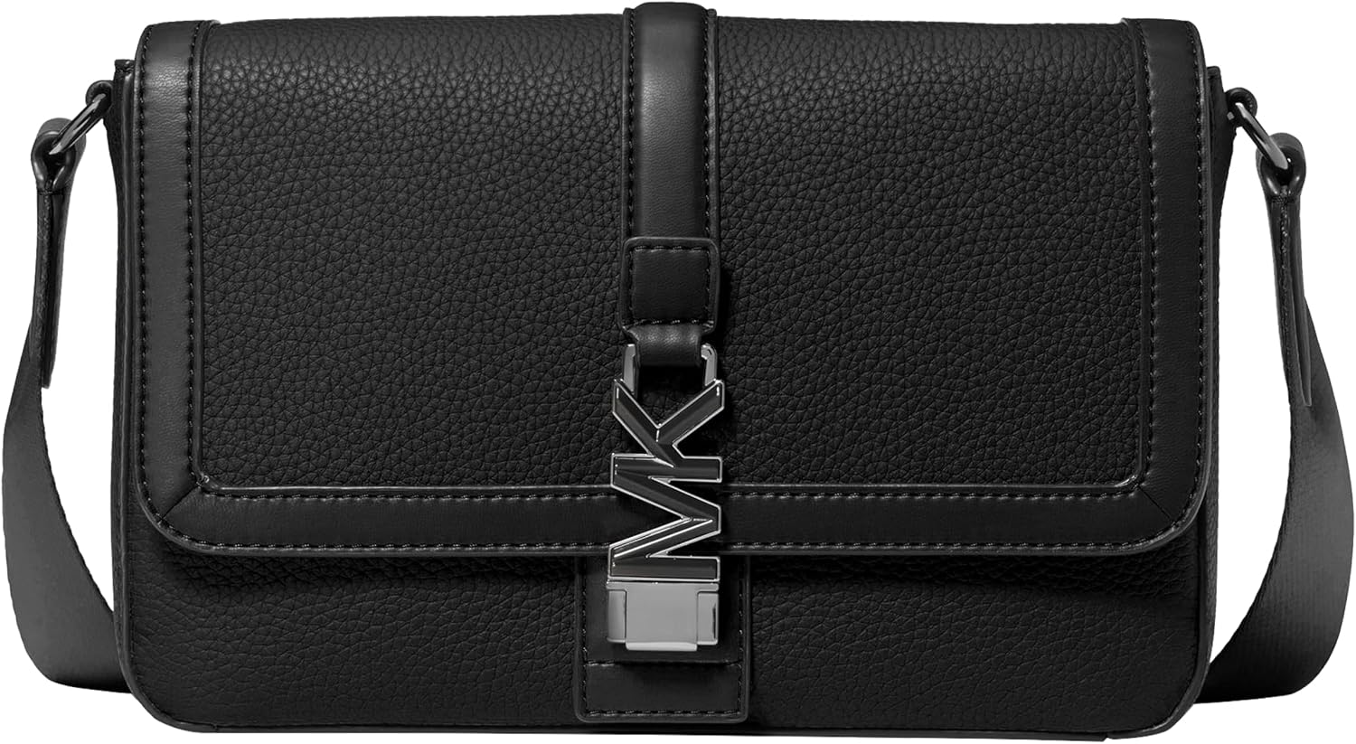 BOLSO CRUZADO MICHAEL KORS EZRA MINI DE CUERO PEBBLE - 1