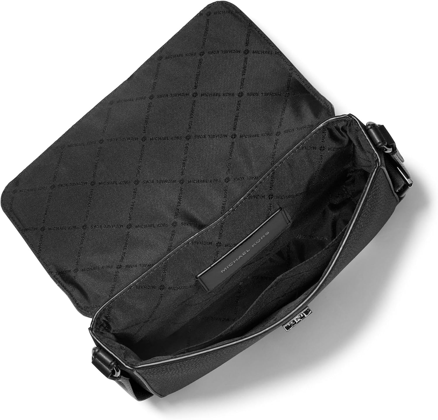 BOLSO CRUZADO MICHAEL KORS EZRA MINI DE CUERO PEBBLE - 3