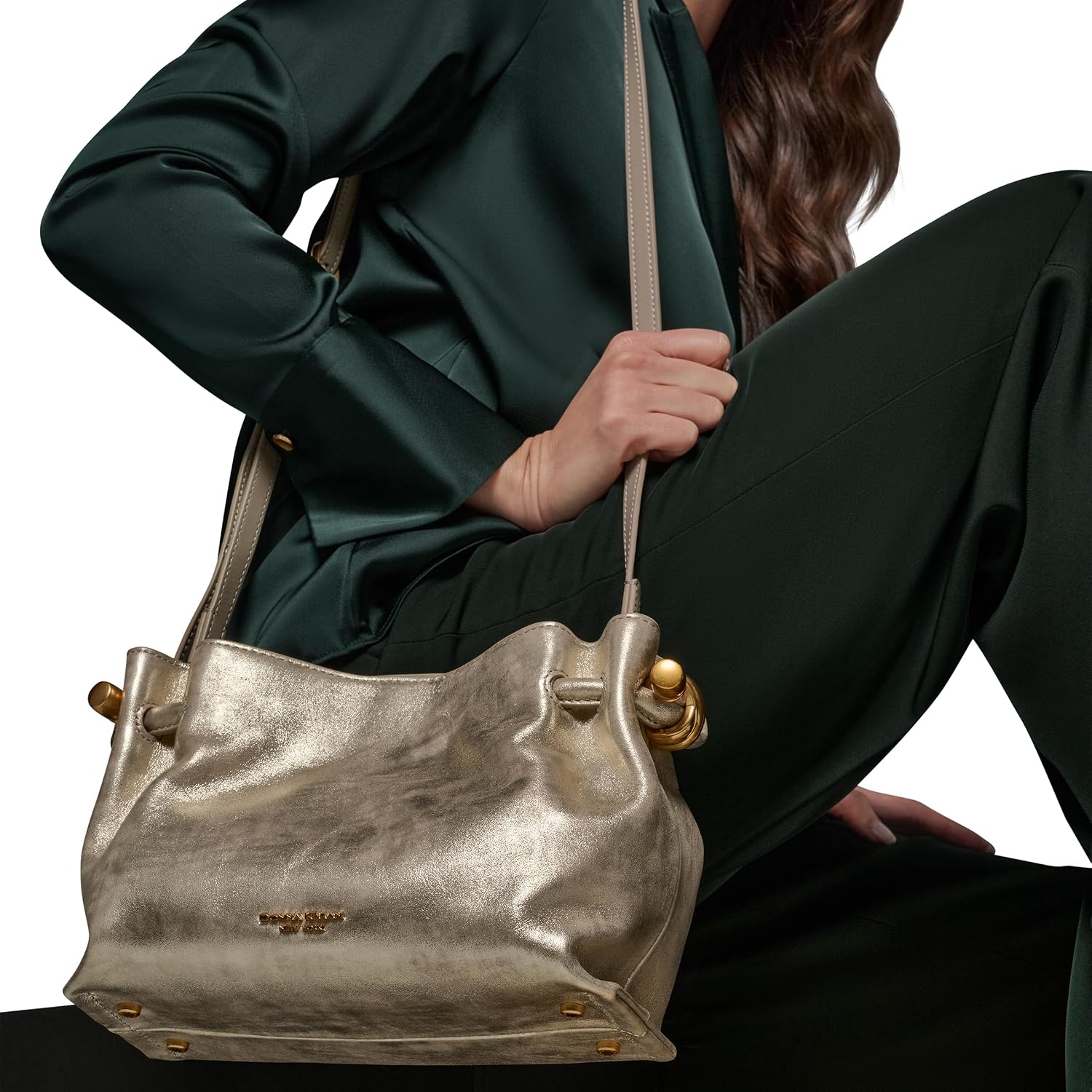BOLSO CRUZADO DONNA KARAN CASHMERE PARA MUJER - 4