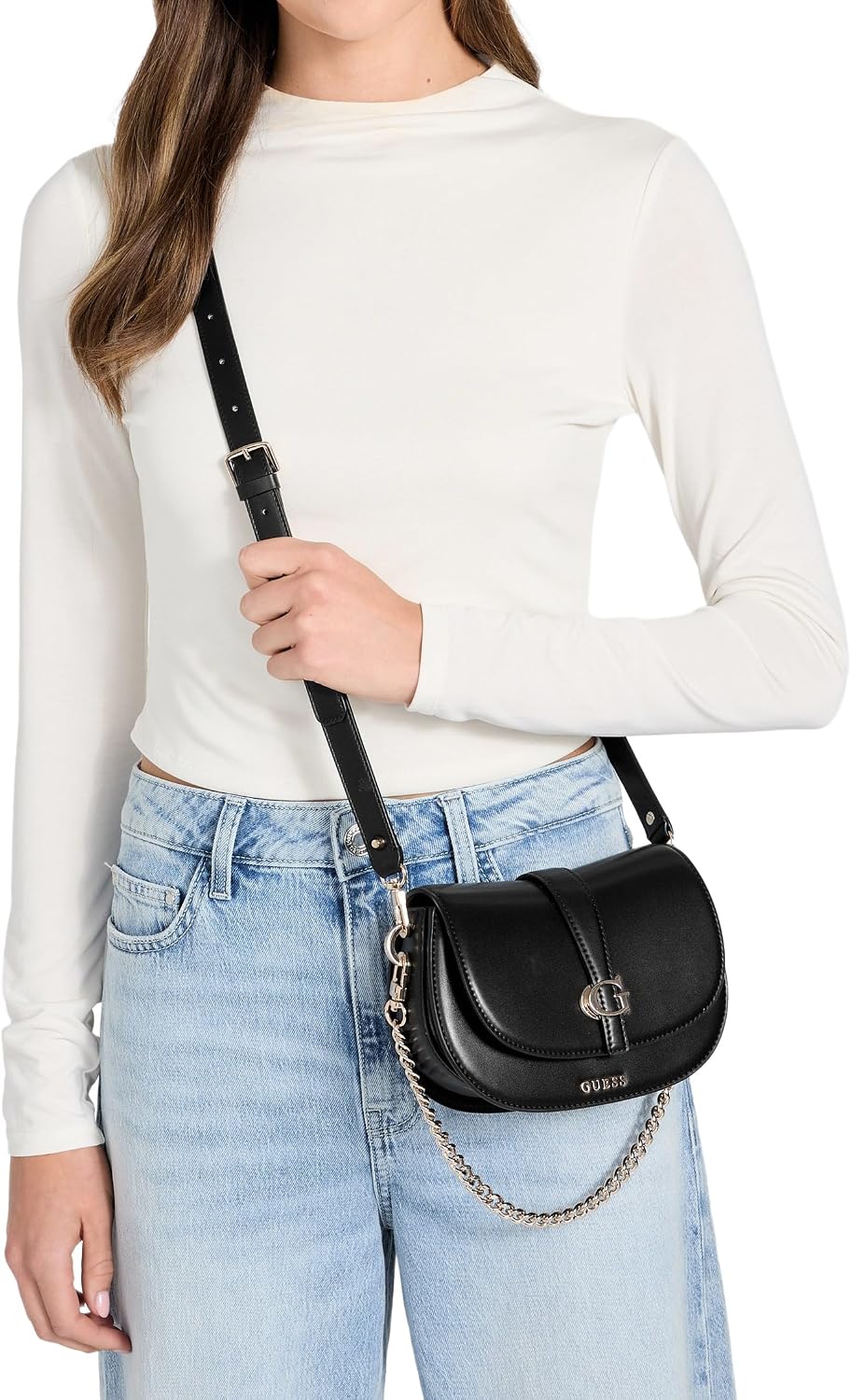 BOLSO CRUZADO MINI GUESS CARRIE - 2