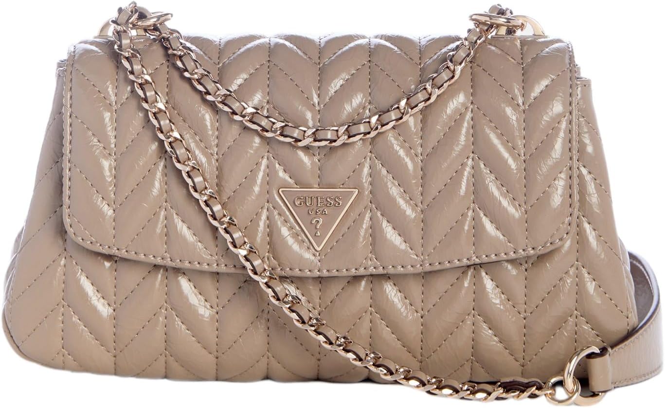 BOLSO CRUZADO CONVERTIBLE GUESS CHERYL ECO CRINKLE PU - 1