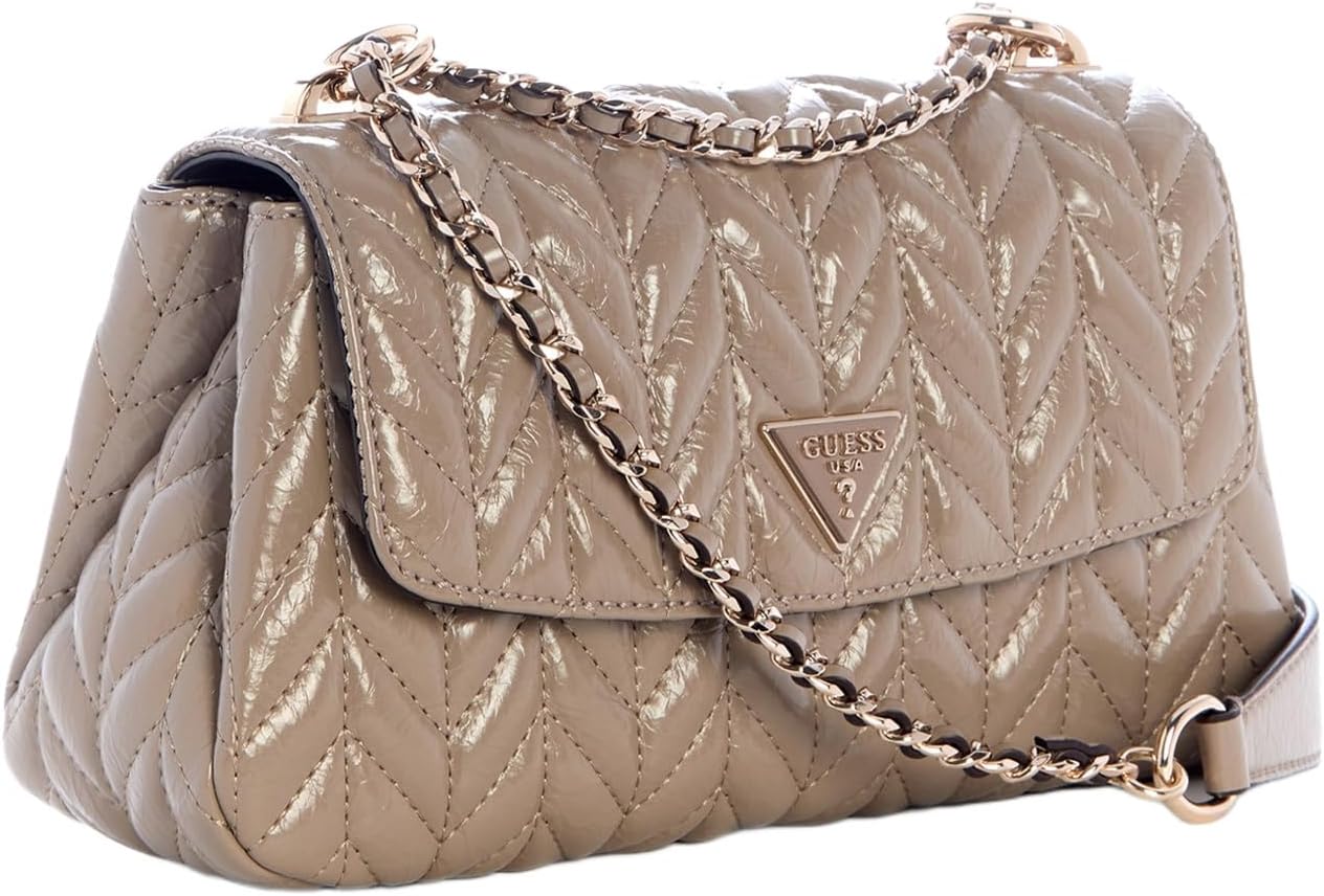 BOLSO CRUZADO CONVERTIBLE GUESS CHERYL ECO CRINKLE PU - 3