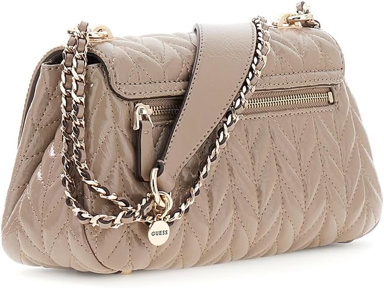 BOLSO CRUZADO CONVERTIBLE GUESS CHERYL ECO CRINKLE PU - 4
