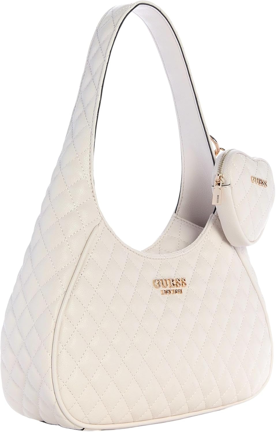 BOLSO HOBO GUESS ATABEY EN PU ACOLCHADO PEQUEÑO GRANO - 3