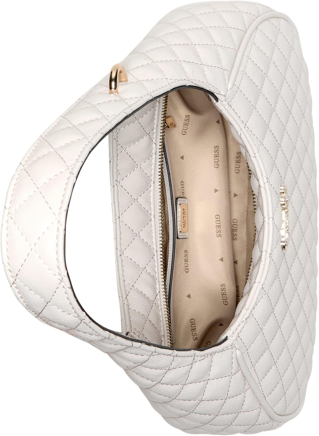 BOLSO HOBO GUESS ATABEY EN PU ACOLCHADO PEQUEÑO GRANO - 5