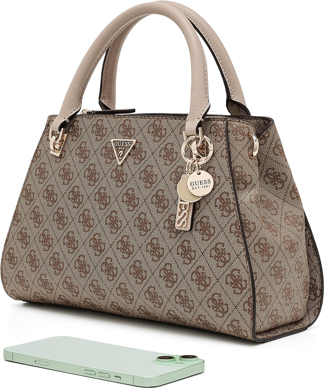 BOLSO SATCHEL GUESS NOELLE 4G LOGO - 3