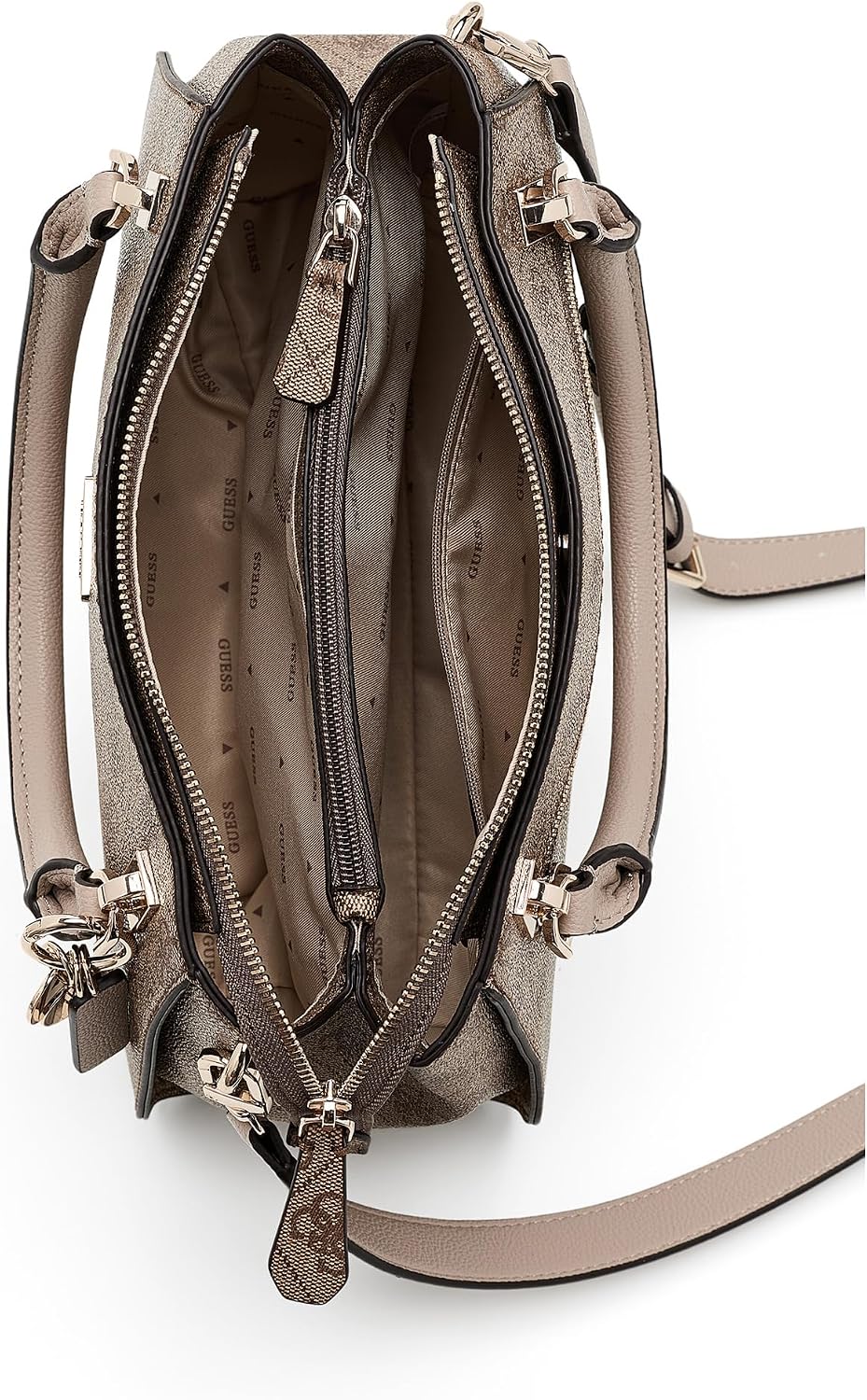 BOLSO SATCHEL GUESS NOELLE 4G LOGO - 5