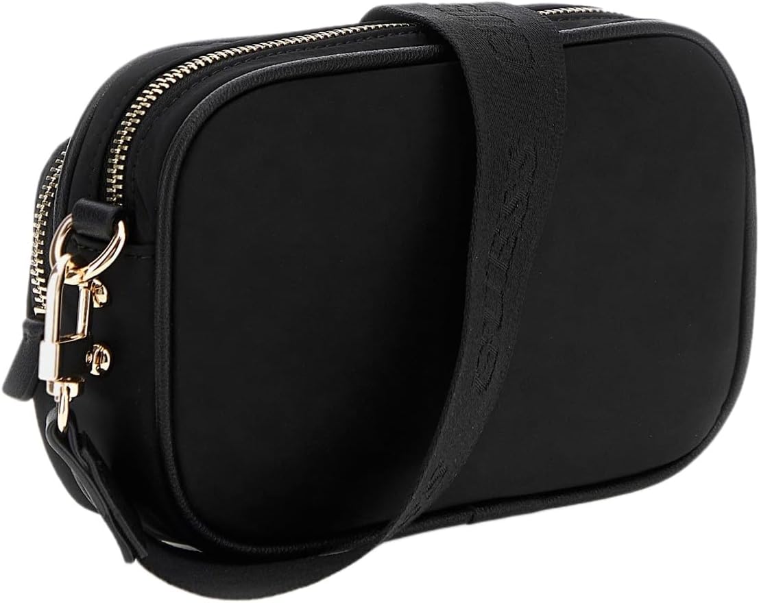 BOLSO CRUZADO GUESS GEMMA NYLON RECICLADO CON HERRAJES DORADOS - 2
