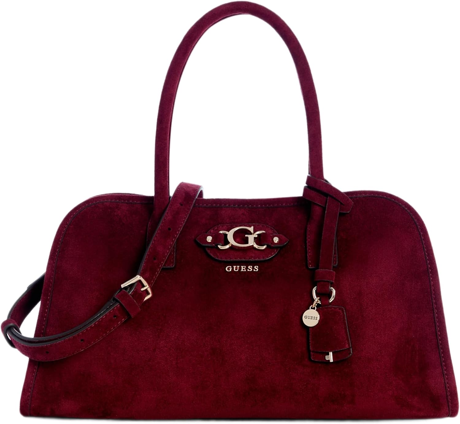 BOLSO SATCHEL GUESS SAMANTHA LOGO - 1