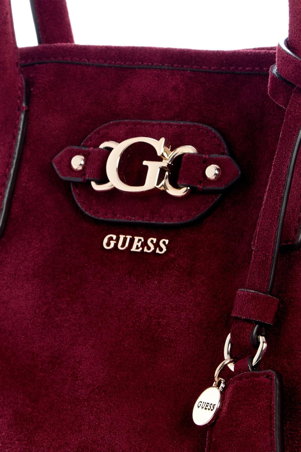 BOLSO SATCHEL GUESS SAMANTHA LOGO - 3