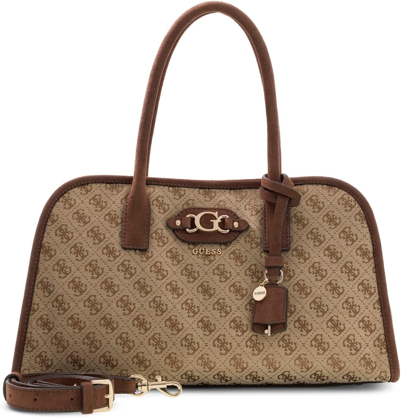 BOLSO SATCHEL GUESS SAMANTHA LOGO - 1