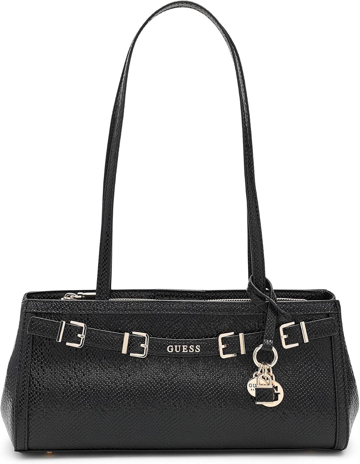 BOLSO SATCHEL GUESS DOVIE GIRLFRIEND COLOR ECO SNAKE - 1