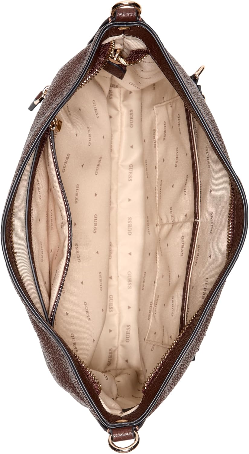 BOLSO CROSSBODY GUESS MARSHA BUCKET EN PU ECOLÓGICO - 4