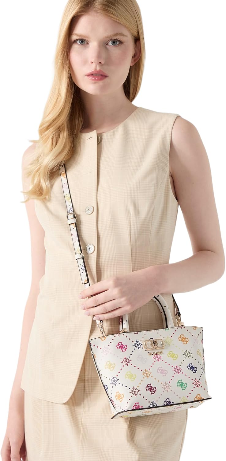 BOLSO SHOPPER GUESS EMELIE PEONÍA - 2