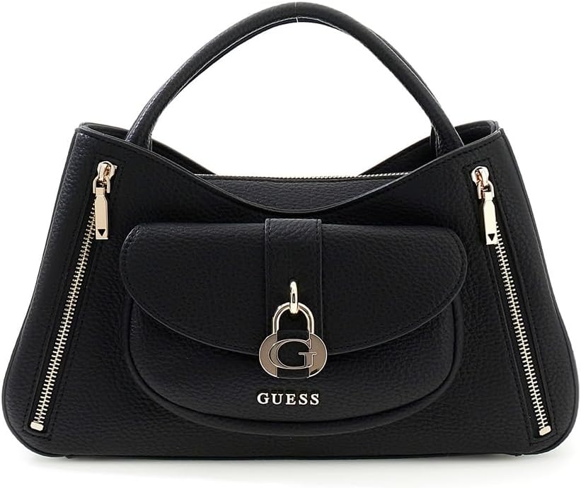 BOLSO SATCHEL MUJER GUESS JESSA GIRLFRIEND ECO PEBBLE PU - 1