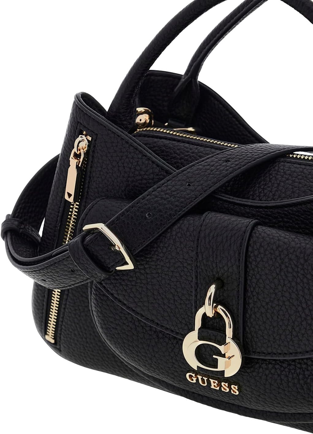 BOLSO SATCHEL MUJER GUESS JESSA GIRLFRIEND ECO PEBBLE PU - 5
