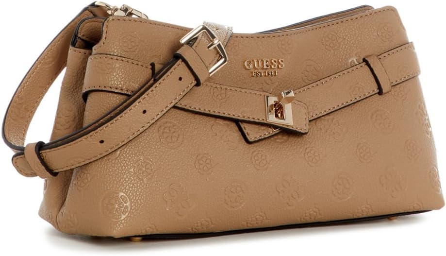 BOLSO CRUZADO GUESS ELLA LOGO GIRLFRIEND ROSADO - 3