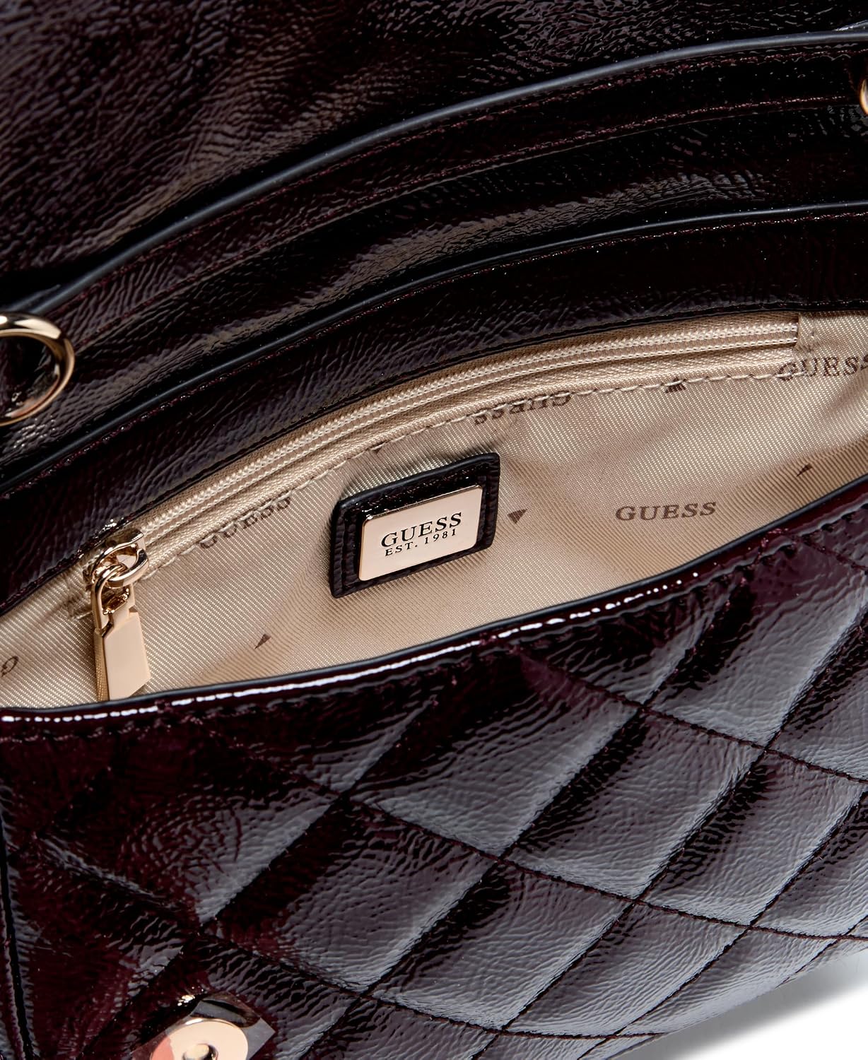 BOLSO MUJER GUESS JULIET MINI FLAP VERDE OLIVA - 2