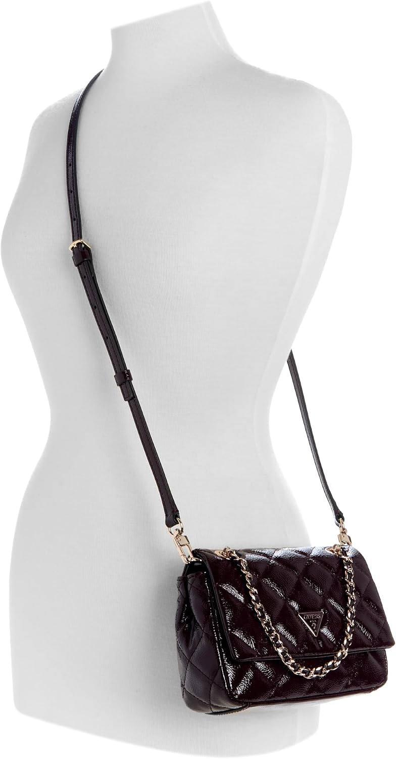 BOLSO MUJER GUESS JULIET MINI FLAP VERDE OLIVA - 5