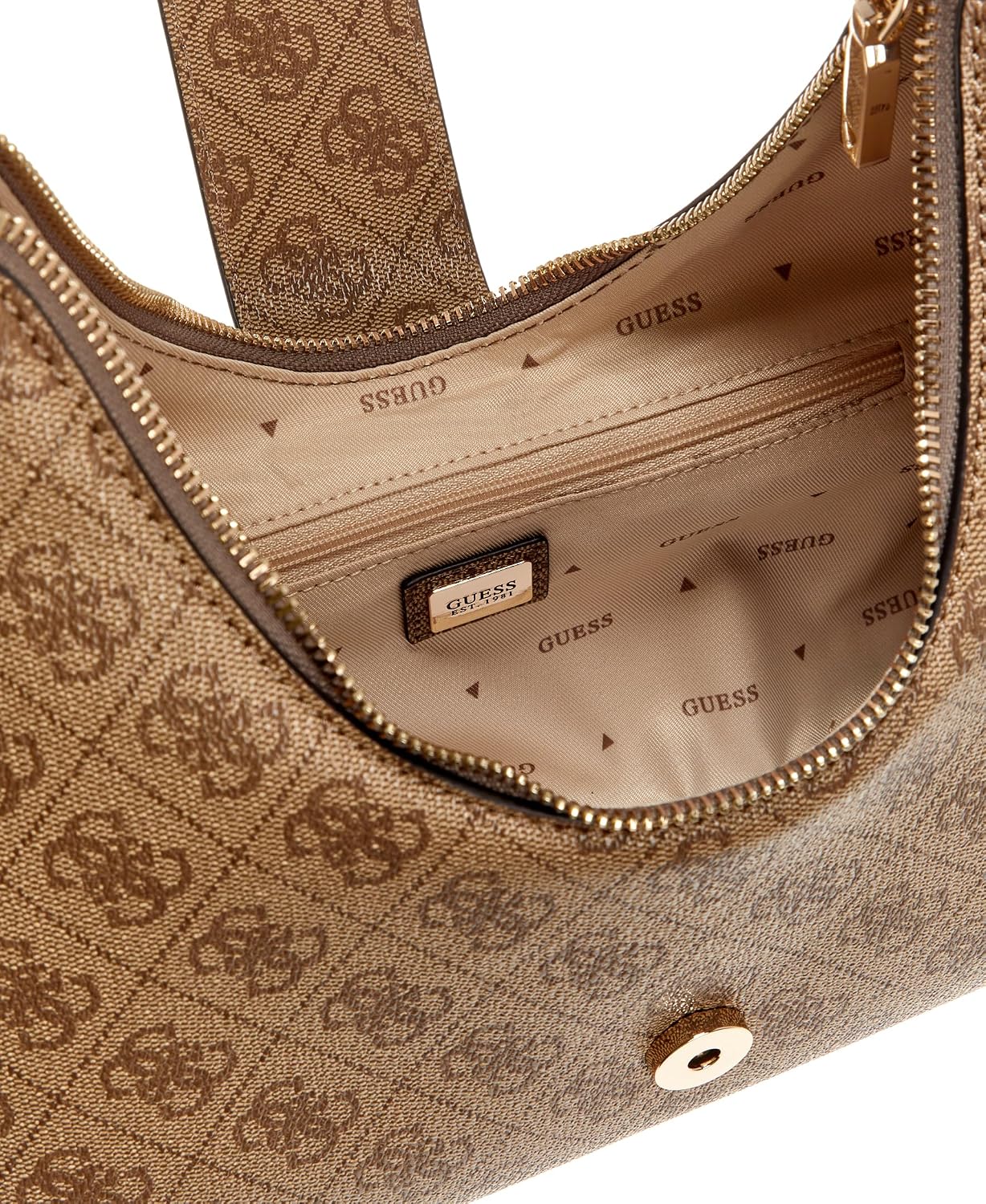 BOLSO HOBO GUESS YVONNE LOGO - 2