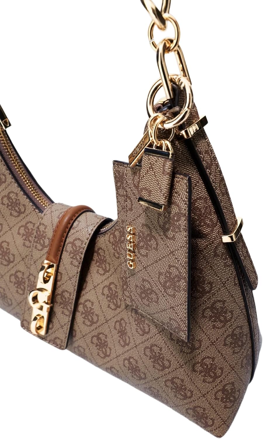 BOLSO HOBO GUESS YVONNE LOGO - 5