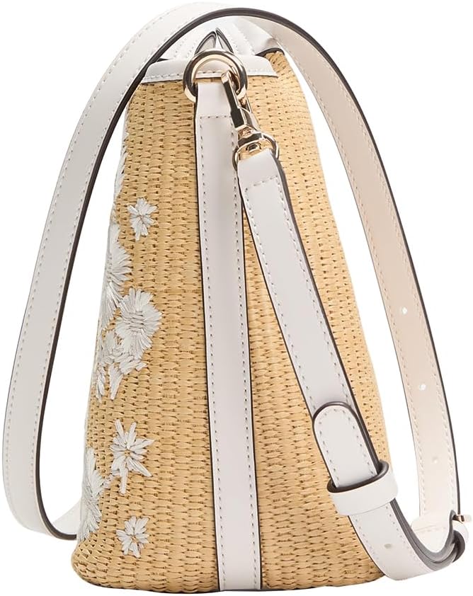 BOLSO SATCHEL GUESS KIRSTEN MINI CON BORDADO FLORAL - 2