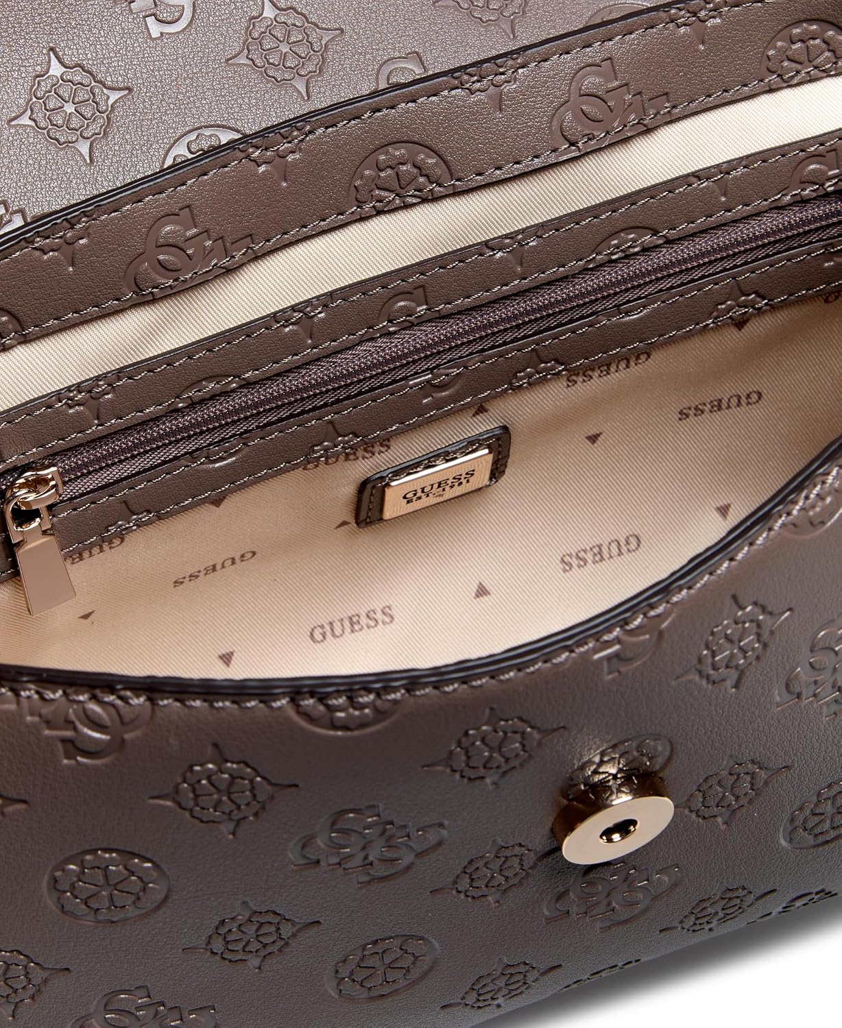BOLSO CRUZADO GUESS CARMELLA LOGO - 2