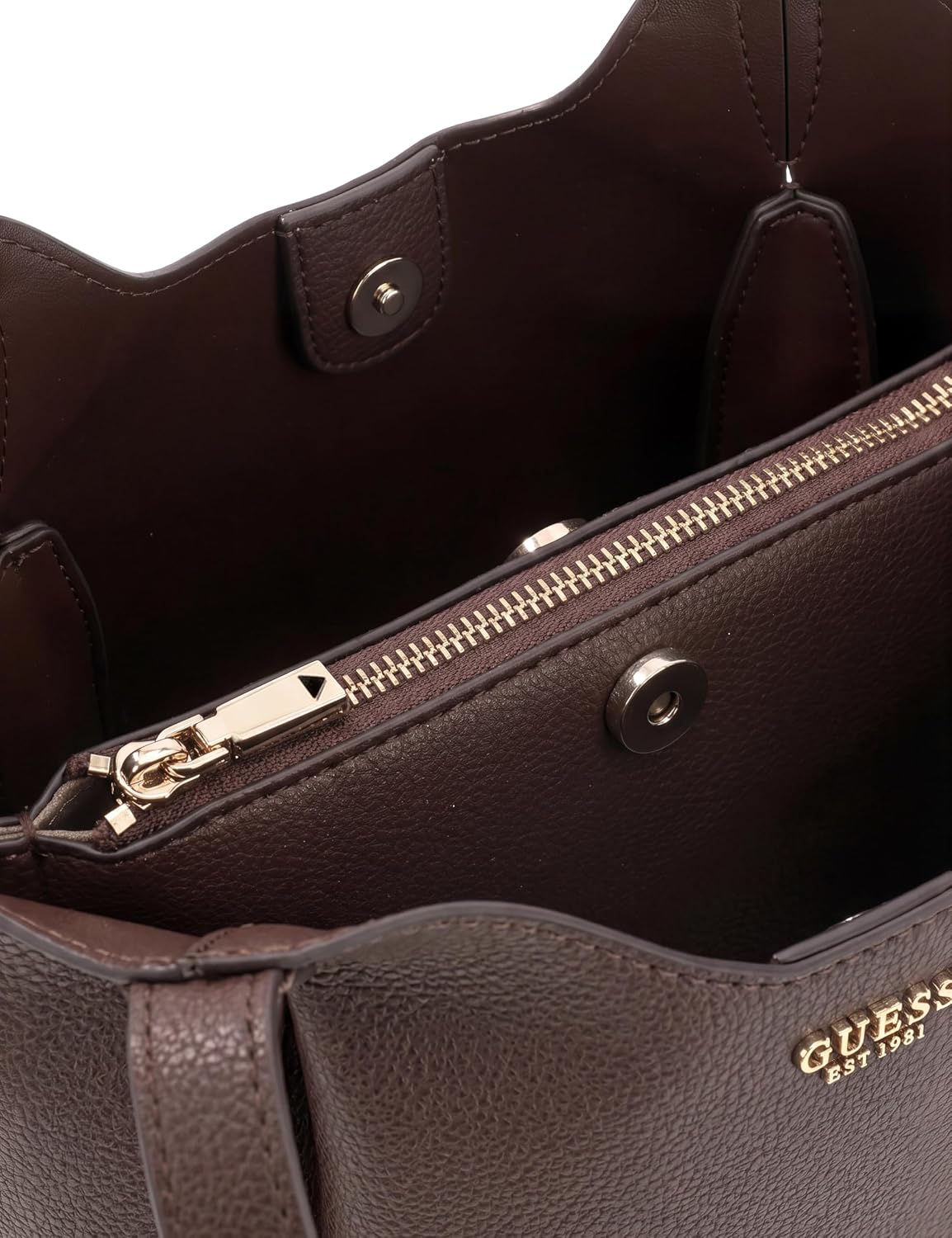 BOLSO TIPO BUCKET GUESS MELODY ECOCUERO - 5