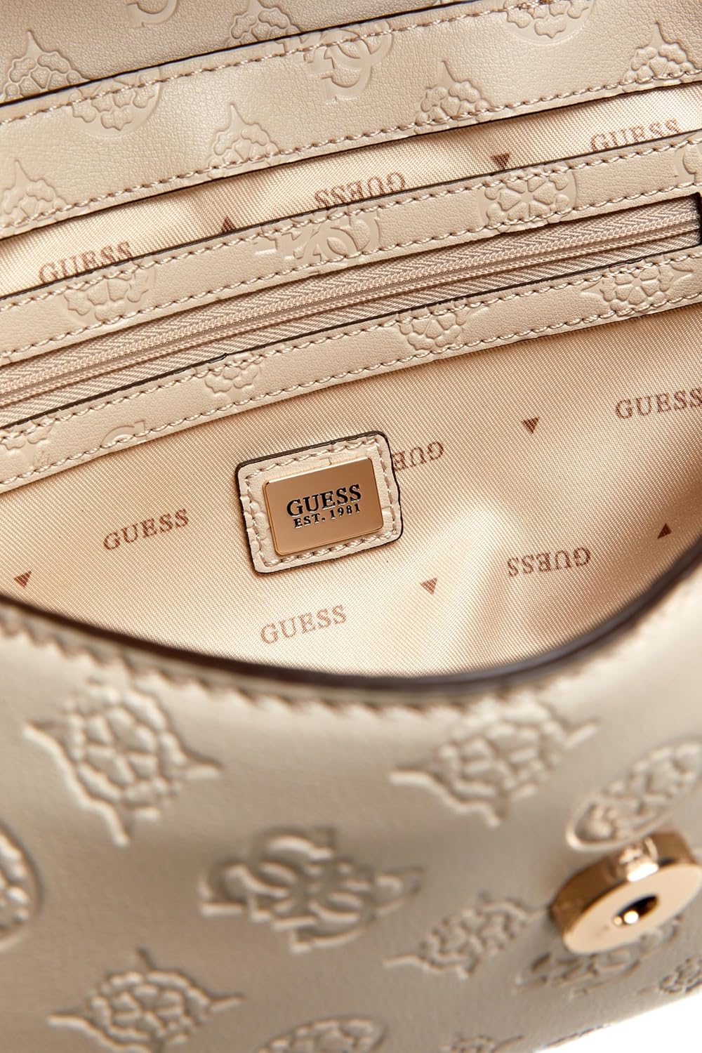 BOLSO CRUZADO GUESS CARMELLA LOGO - 4