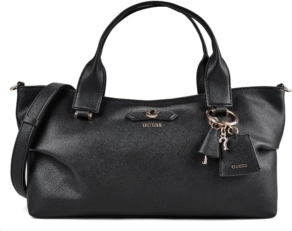 BOLSO SATCHEL MUJER GUESS SUZY TRIPLE COMPARTIMENTOS - 5