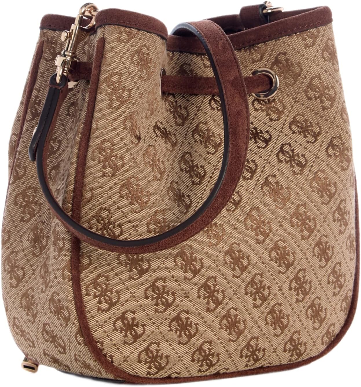 BOLSO MINI BUCKET GUESS SAMANTHA LOGO - 3