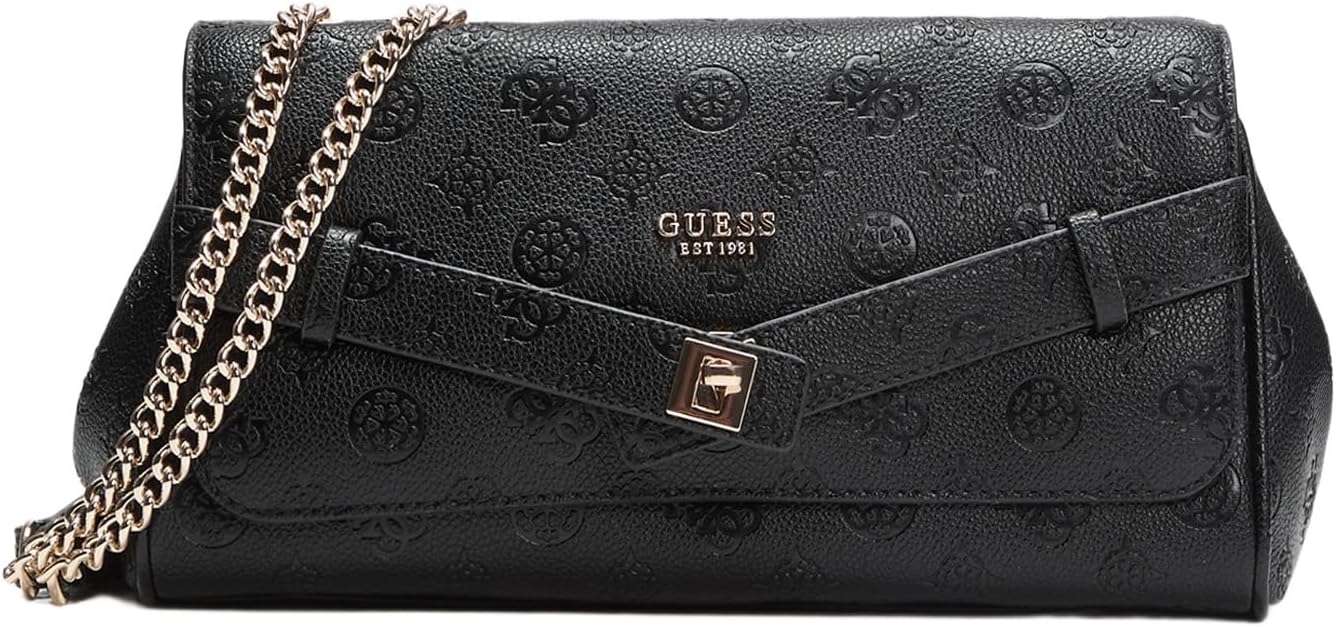 BOLSO GUESS ELLA LOGO CONVERTIBLE CROSSBODY PEONY - 1