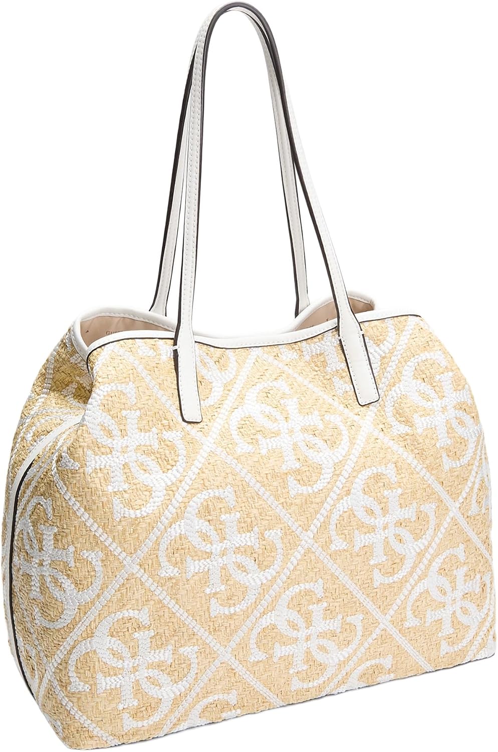 BOLSO TOTE GUESS KIRSTEN LARGE 2 EN 1 CON LOGO BORDADO Y POUCH INTERIOR - 4