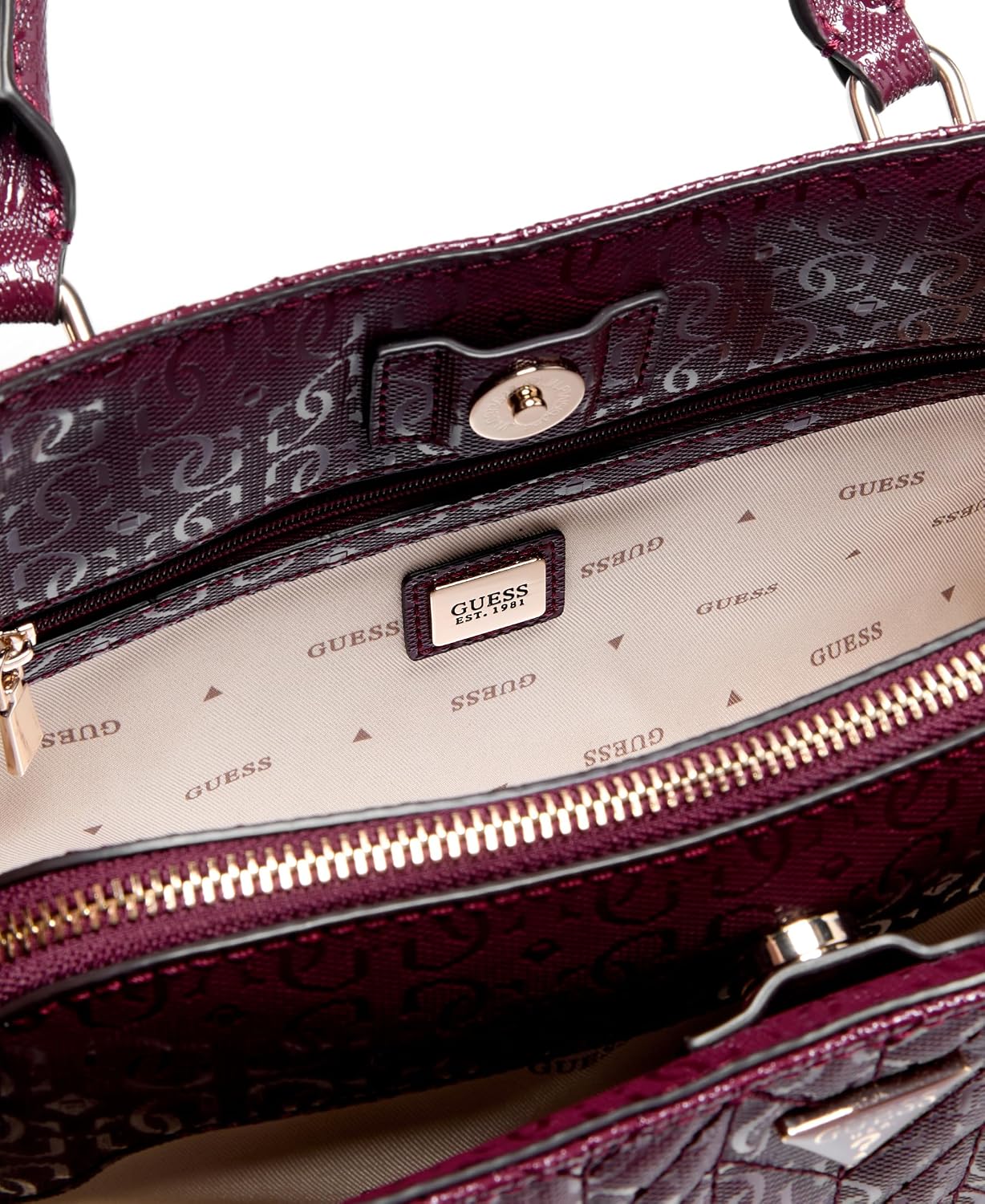 BOLSO SATCHEL GUESS STACEY - 2