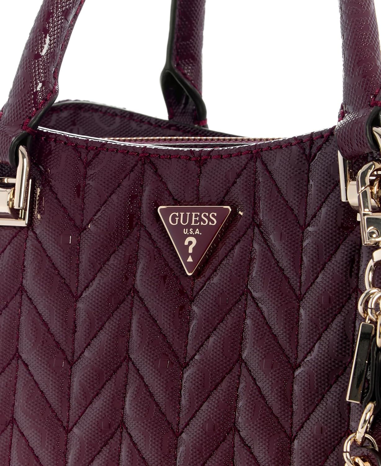 BOLSO SATCHEL GUESS STACEY - 3