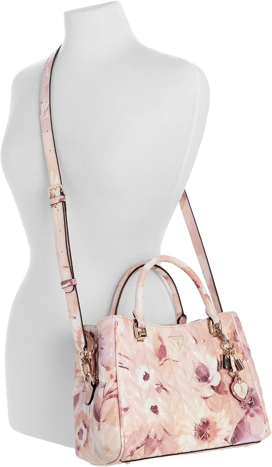 BOLSO SATCHEL GUESS STACEY - 5
