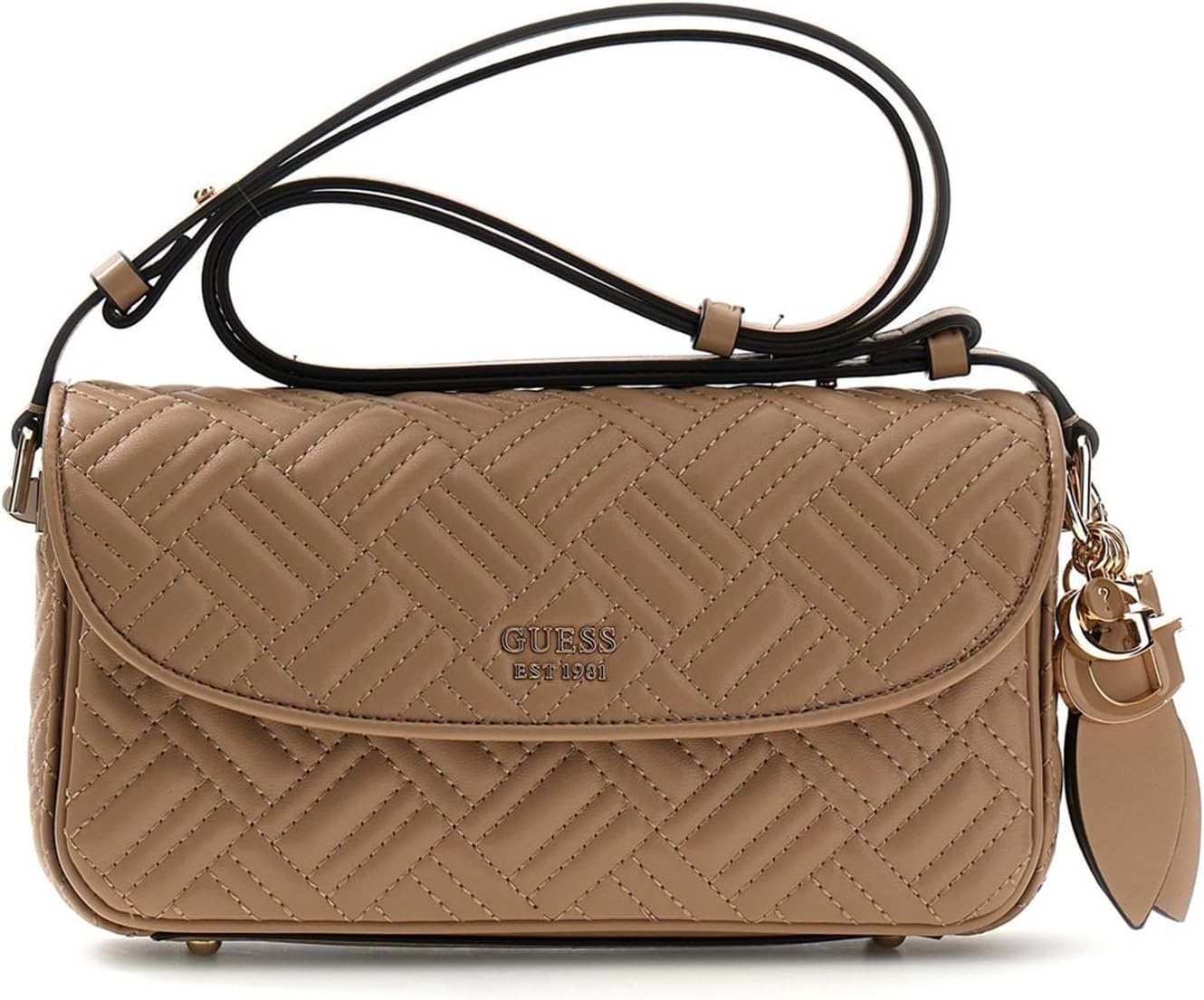 BOLSO CRUZADO GUESS SALLY CONVERTIBLE FLAP ECOLÓGICO ACOLCHADO - 1