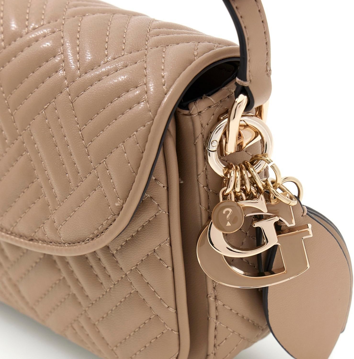 BOLSO CRUZADO GUESS SALLY CONVERTIBLE FLAP ECOLÓGICO ACOLCHADO - 4
