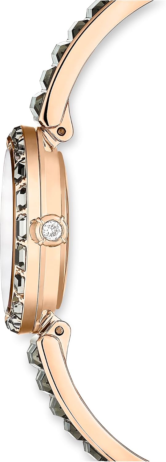 RELOJ DE PULSERA SWAROVSKI MATRIX BANGLE SWISS MADE CON PULSERA DE CRISTAL PLATEADA ACERO INOXIDABLE - 5