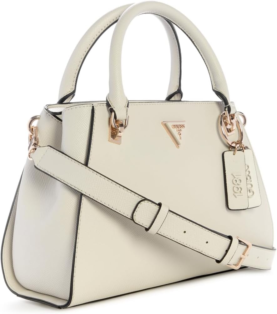 BOLSO SATCHEL GUESS NOELLE SAFFIANO - 4