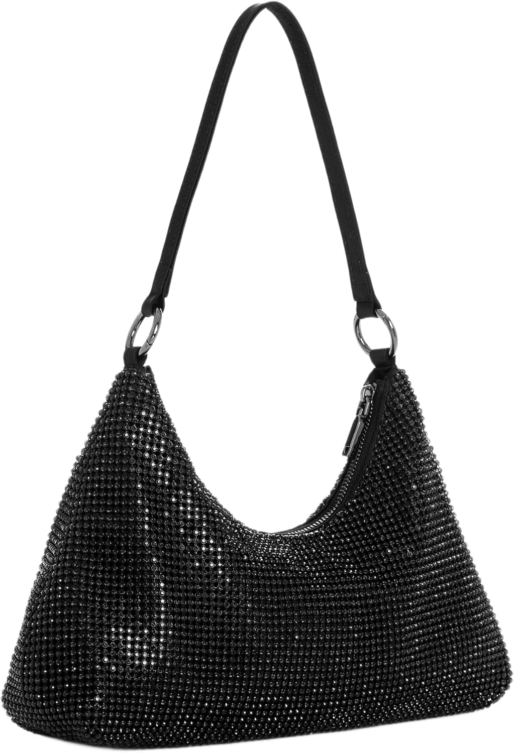 BOLSO DE MANO GUESS JEWELS CON CORREA PARA HOMBRO DORADO - 2