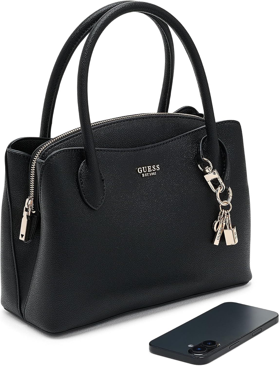 BOLSO SATCHEL MUJER GUESS BETHANY SMALL GIRLFRIEND - 3