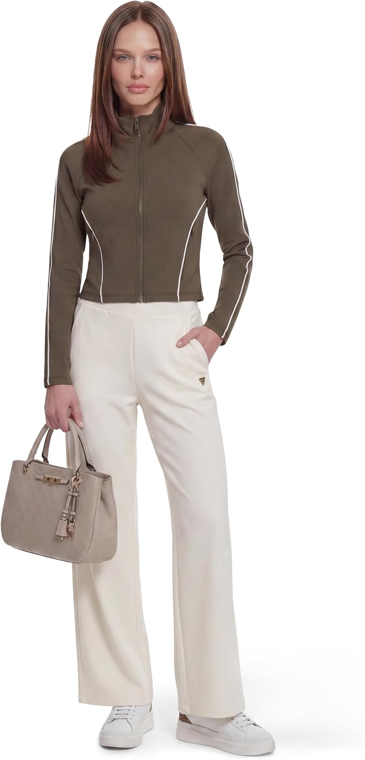 BOLSO SATCHEL GUESS CARMELLA TAUPE - 3