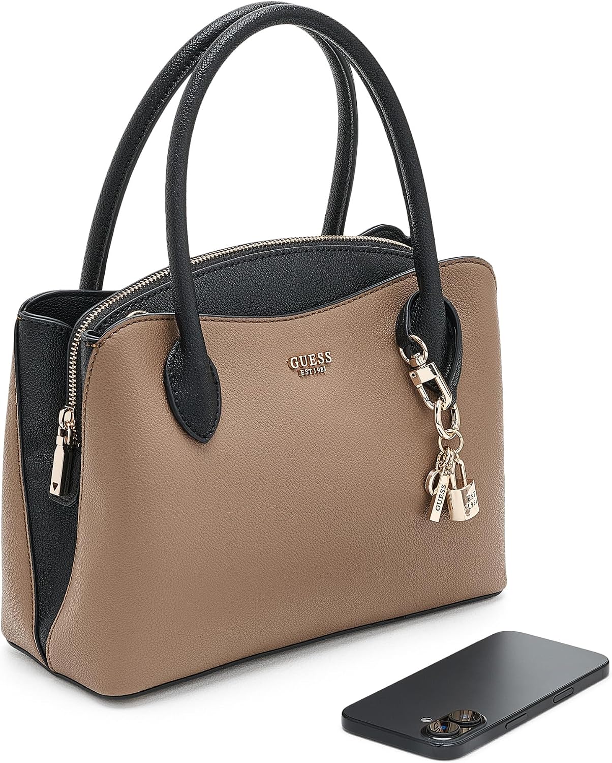 BOLSO SATCHEL MUJER GUESS BETHANY SMALL GIRLFRIEND - 3