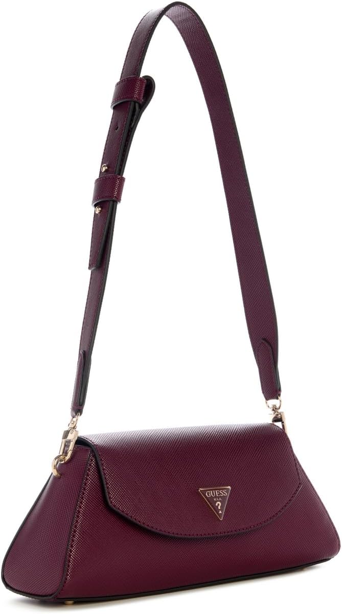 BOLSO DE HOMBRO GUESS BOLENA EN CUERO SINTÉTICO ECO SAFFIANO - 5