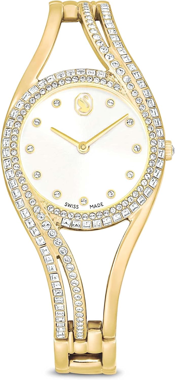 RELOJ DE PULSERA SWAROVSKI HYPERBOLA BANGLE CRYSTAL WATCH COLLECTION - 1