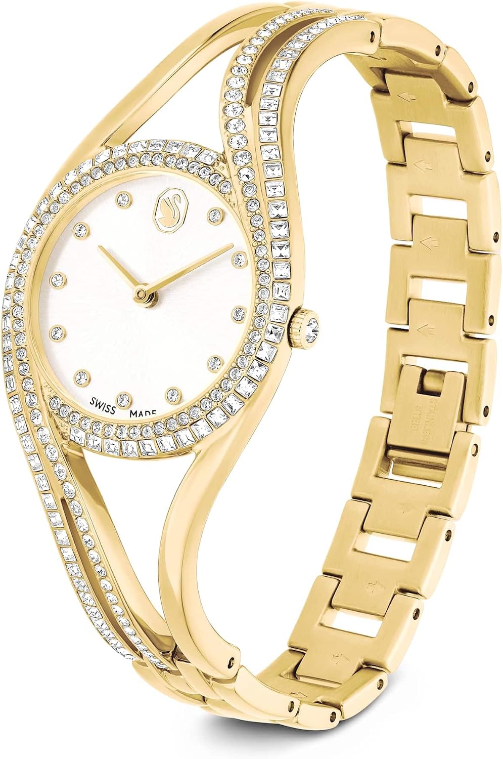RELOJ DE PULSERA SWAROVSKI HYPERBOLA BANGLE CRYSTAL WATCH COLLECTION - 2