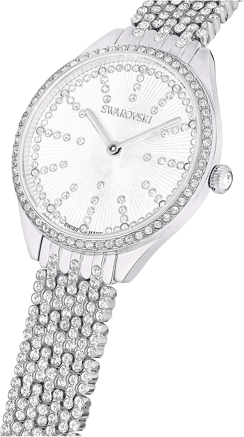 RELOJ DE PULSERA SWAROVSKI ATTRACT CRYSTAL SWISS MADE CON PULSERA METÁLICA - 4